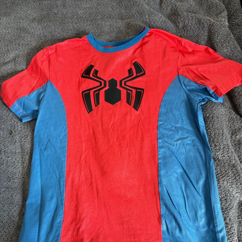 Marvel Red and Blue Spider-Man Short Sleeve Tee